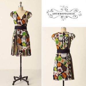 Moulinette Soeurs Pins and Polkas Dress Size 8